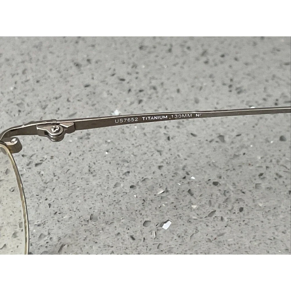 Charmant Eyeglasses US7652 Titanium 50-17-130 FRAMES ONLY full rim Color BR